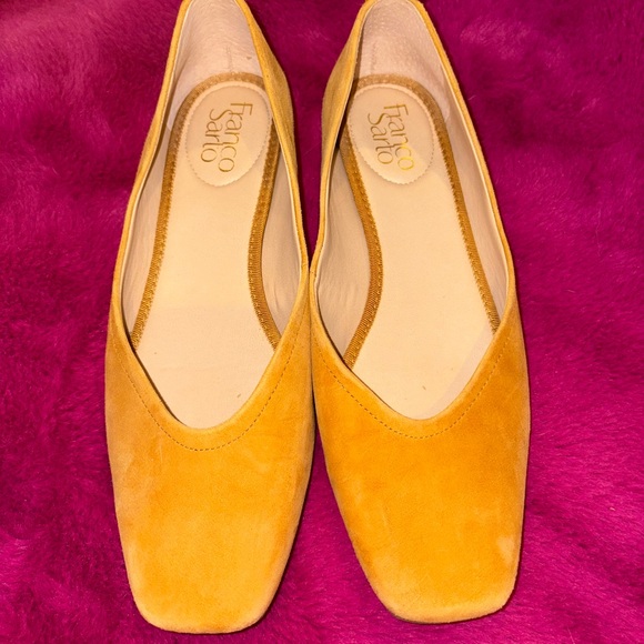 Franco Sarto Women's Sunny Yellow Flats - Picture 1 of 7